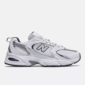 New Balance 530 - Men’s Size 4 (White with natural indigo)